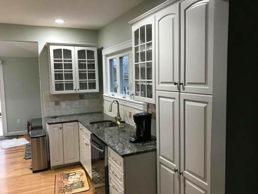 Refinish Kitchen Cabinets Framingham Ma By Nicks Pro Painting