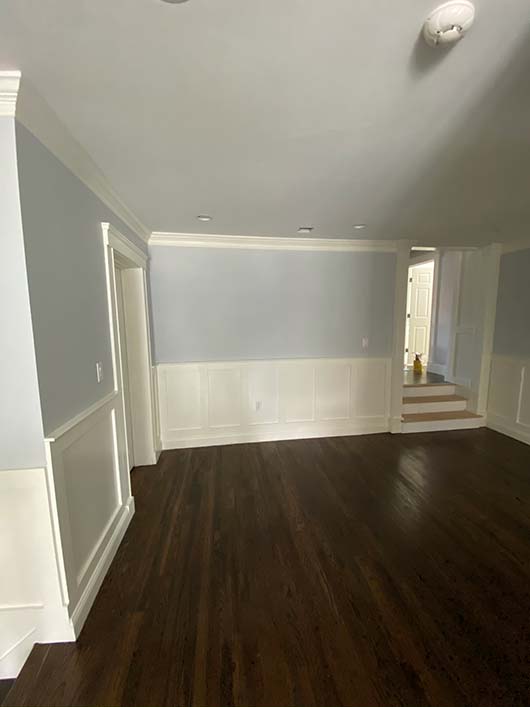 Interior Painting Project in Waban, MA