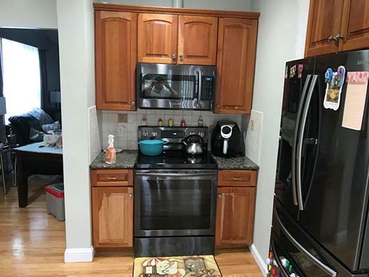 Refinish Kitchen Cabinets Framingham, MA After