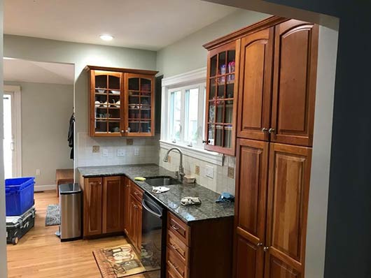 Refinish Kitchen Cabinets Framingham, MA After