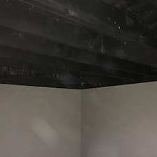 Painting Basement with Unfinished Ceilings in Burlington, MA 0